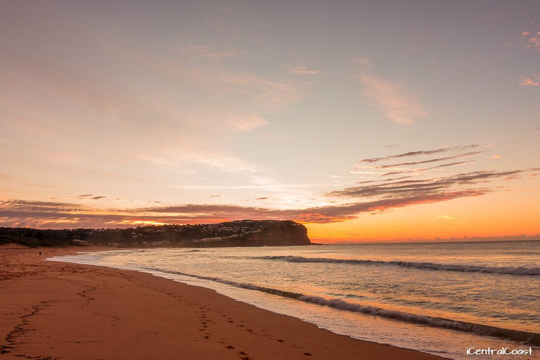 Sunrise at Macmasters Beach
