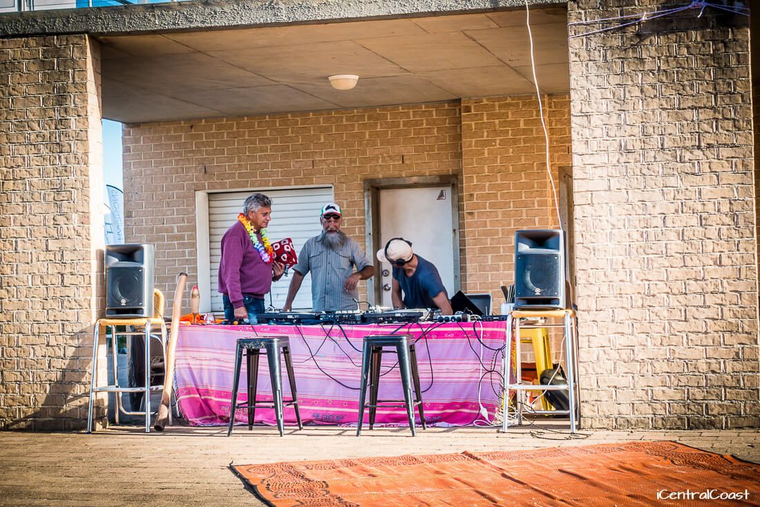 DJ and music at North Avoca Beach