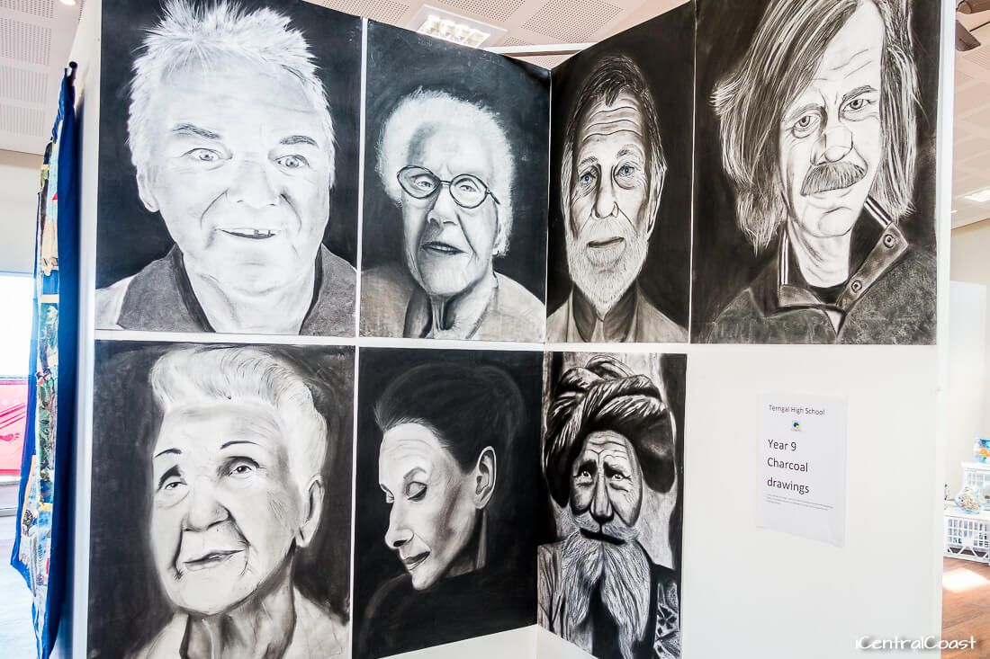 Art exhibition at Copacabana Surf Life Saving Club