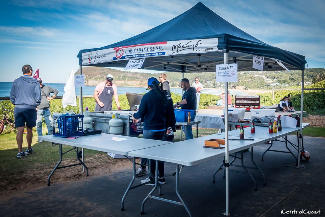 Barbecue at Copacabana Surf Life Saving Club