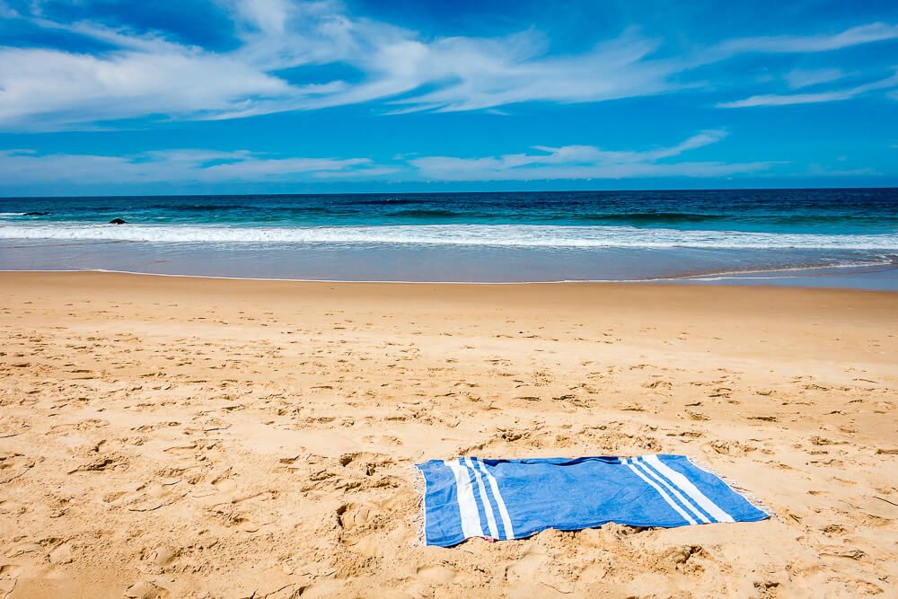 Lalen Turkish Towel is one of the best beach towels to buy in Australia.