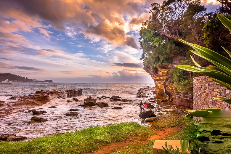 Early morning surf at Avoca Beach