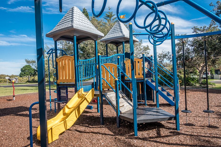 Playground behind Swansea - Belmont Surf Life Saving Club Playground behind Swansea - Belmont Surf Life Saving Club