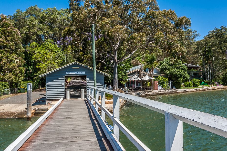 Dangar Island ferry wharf