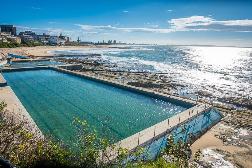 The Entrance beach and pool The Entrance beach and pool