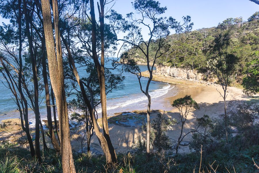 Flint and Steel Beach walking loop Flint and Steel Beach walking loop