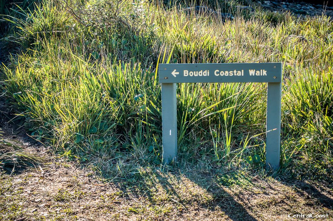 Sign for Bouddi Coastal Walk Sign for Bouddi Coastal Walk