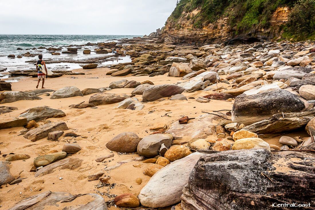 Heading out for a surf Heading out for a surf