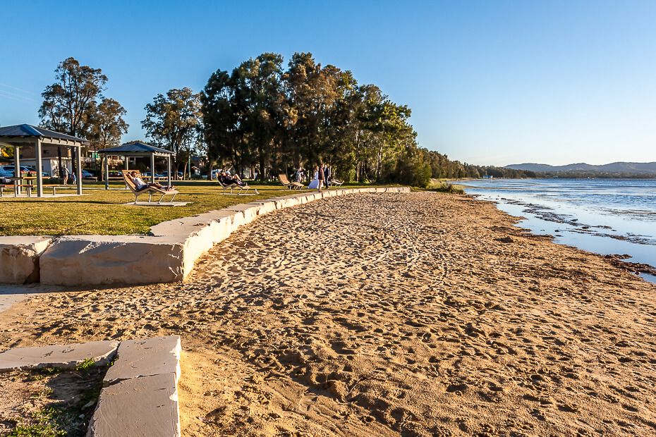 The new Long Jetty Beach The new Long Jetty Beach