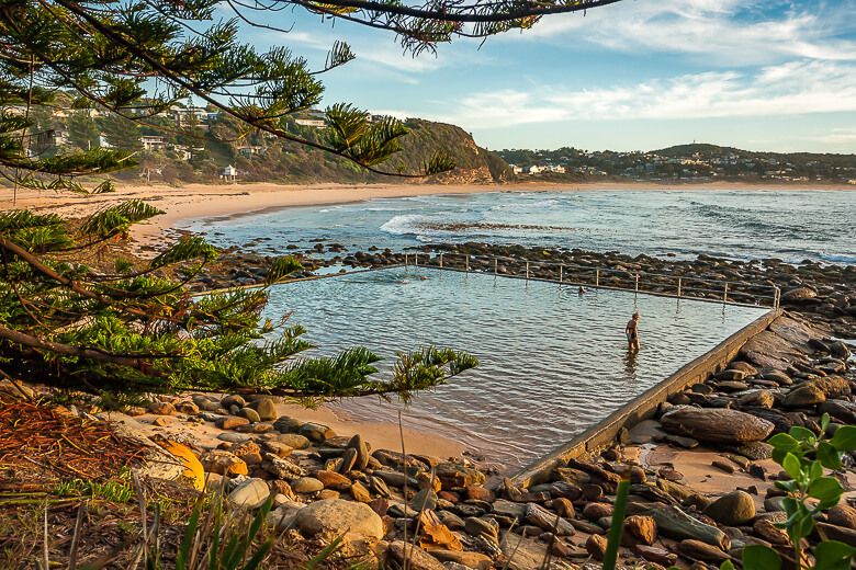 Macmasters Beach ocean pool