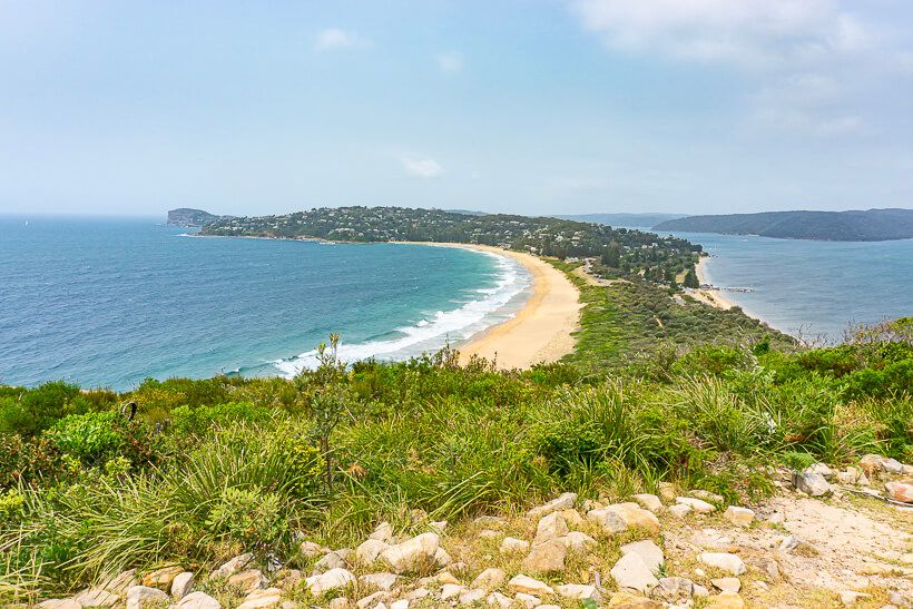 Palm Beach view from Barrenjoey Headland Palm Beach view from Barrenjoey Headland