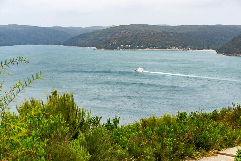 Palm Beach Ferry view from Barrenjoey Headland Palm Beach Ferry view from Barrenjoey Headland