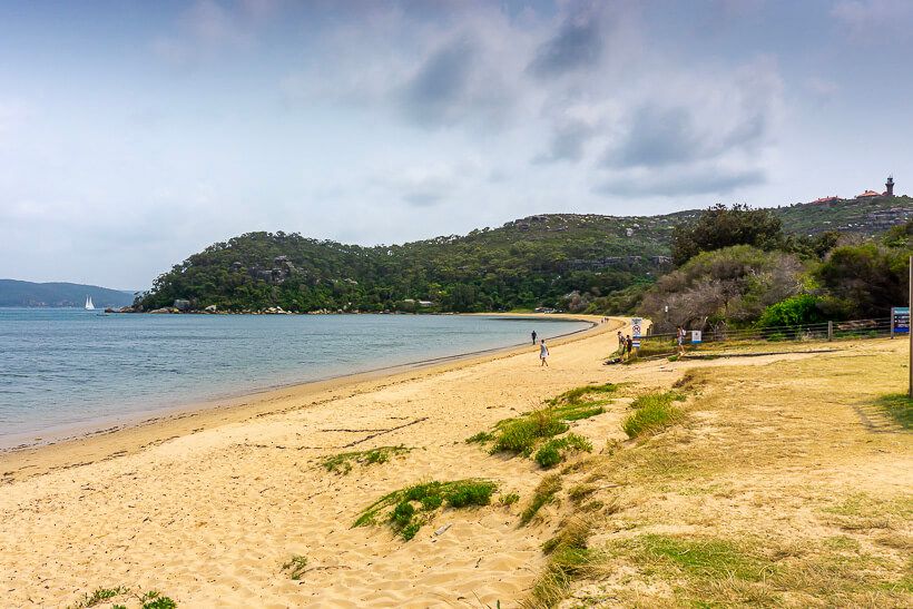 Walking along Station Beach Walking along Station Beach