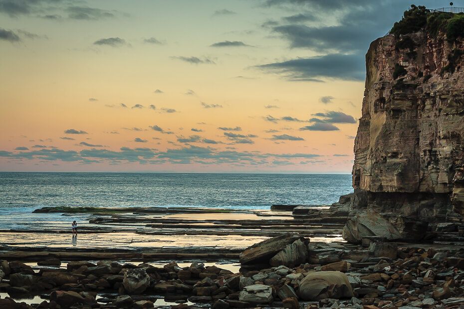 Terrigal Haven Skillion face Skillion face