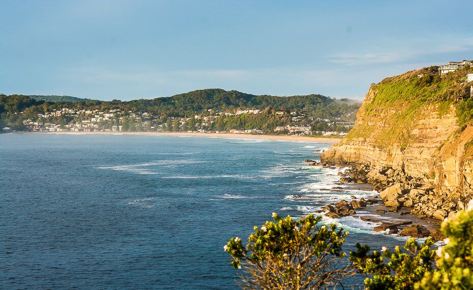 View of Avoca Beach from the Skillion View of Avoca Beach from the Skillion