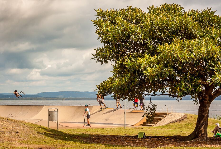 Skate park The Entrance Skate park The Entrance