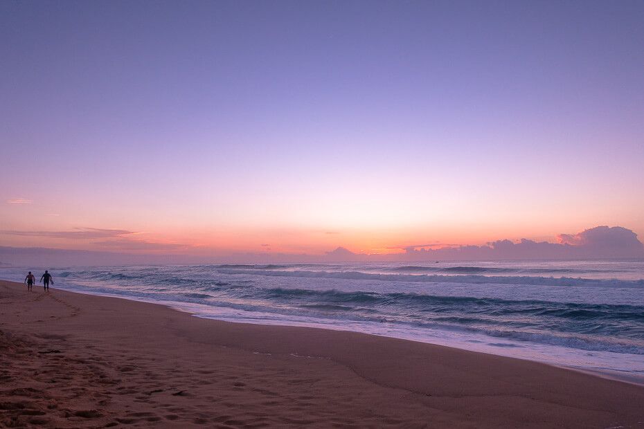 Beautiful sunrise at the beach Beautiful sunrise at the beach